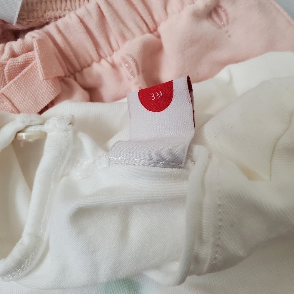 🍁 Play Up Hot Air Balloon Pink Pants Long Sleeve Shirt Play Set